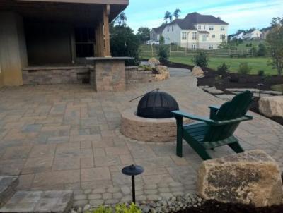 Paver Patio in Downington, PA Paver Patio in Downington, PA