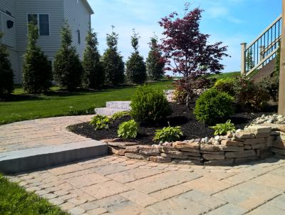 Phoenixville installation using Techo-Bloc Bue 60 Phoenixville installation using Techo-Bloc Blue 60