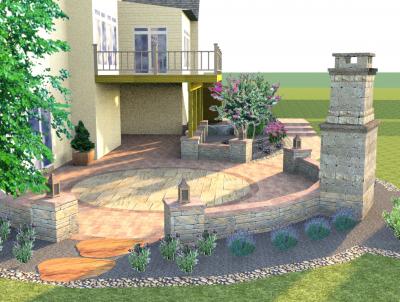 3-D Landscape Design 3-D Landscape Design