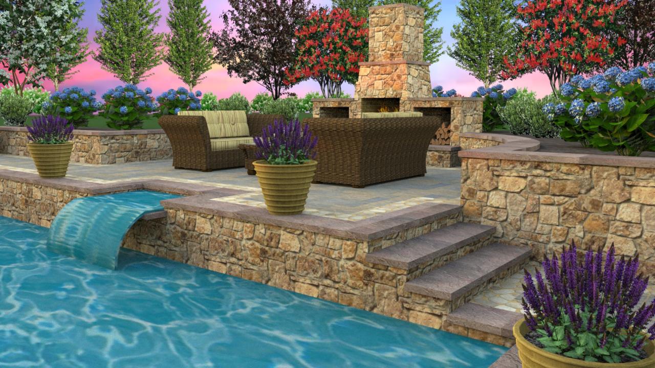 3D Pool Design | Whitehouse Landscaping 3D Pool Design | Whitehouse Landscaping