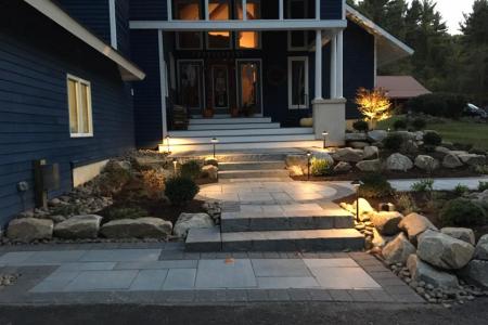 Patio paver walkway in Spring City, PA