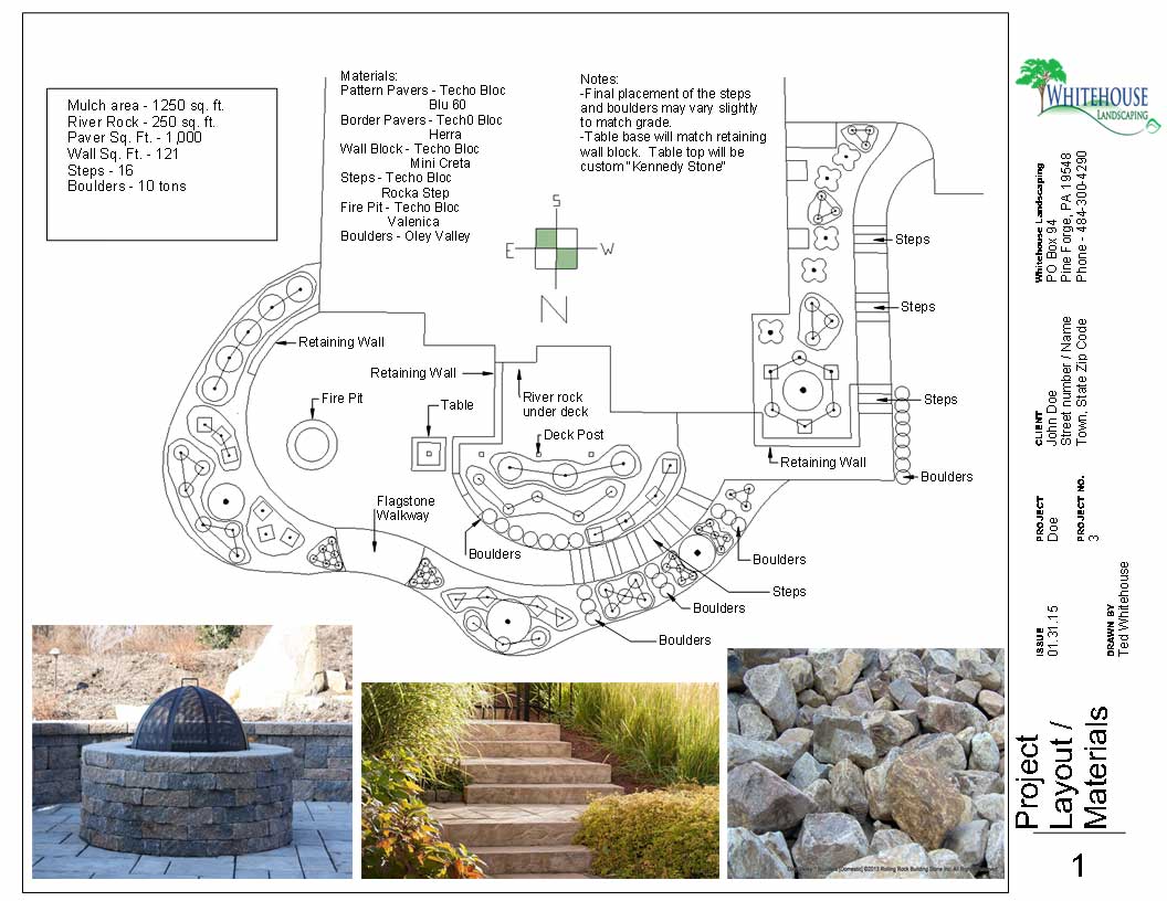 Landscape Design Options Whitehouse Landscaping