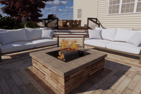 Douglassville deck patio combo 3