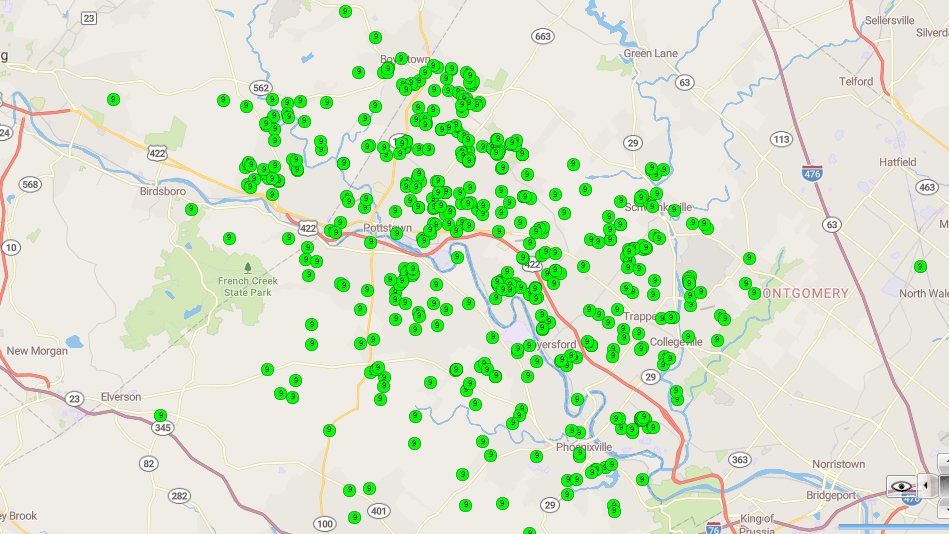 social proof map