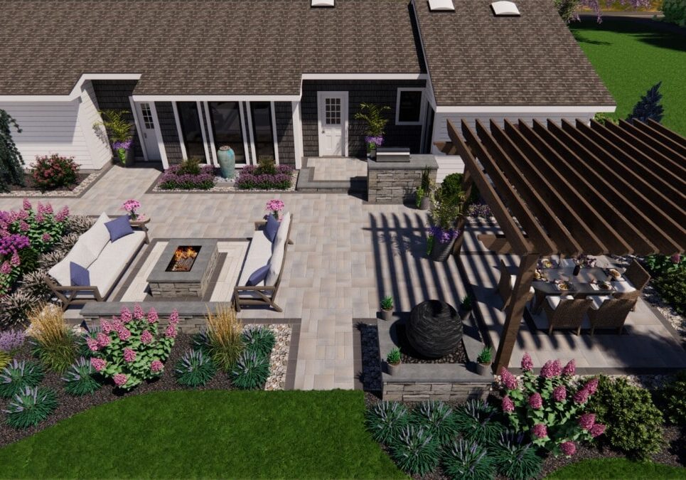 An example of a Modern Landscape Design