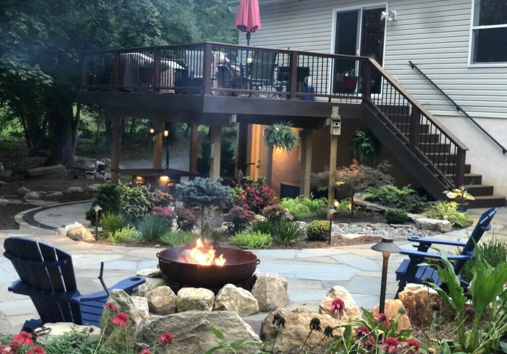 A stunning backyard in Pottstown, PA